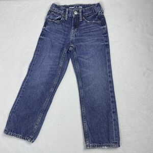 Old Navy Boys Denim Jeans Loose Fit Built Tough Blue Size 6‎